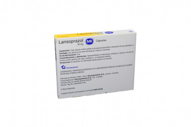 Lansoprazol 30 mg Caja x 7 Cápsulas –Tecnoquímicas