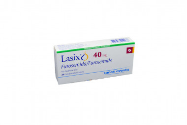 Lasix 40 mg Caja Con 20 Comprimidos