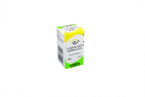 Lastacaft Solución Oftálmica 0.25 % Caja Con Frasco Con 3 mL