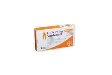 Levitra Odt 10 Mg Caja Con 4 Comprimidos Orodispersables