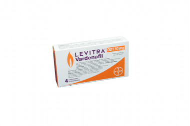 Levitra ODT 10 mg Caja Con 4 Comprimidos Orodispersables