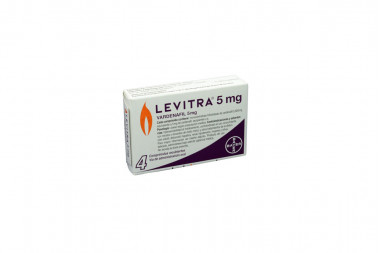 Levitra 5 mg Caja Con 4 Comprimidos Recubiertos