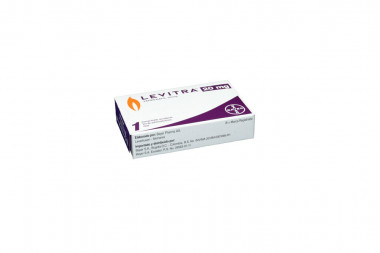 Levitra 20 mg Caja Con 1 Comprimido Recubierto