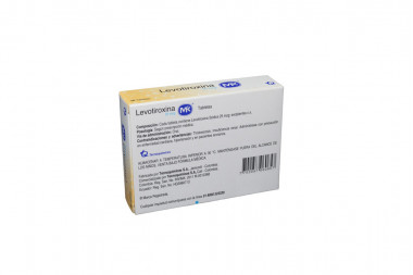 Levotiroxina 25 mcg Caja Con 50 Tabletas