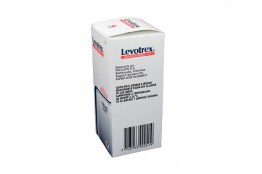 Levotrex Jarabe 2.5 mg / 5 mL Caja Con Frasco Con 120 mL - Sabor A Frutos Rojos