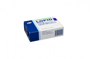 Lopid 600 mg Caja Con 20 Tabletas Recubiertas 