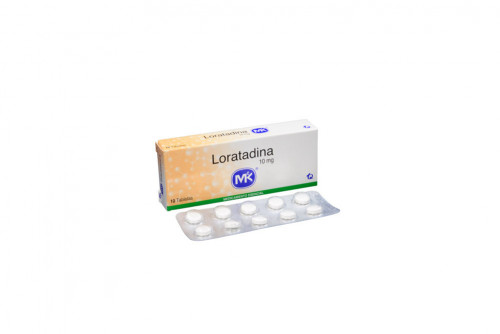 Loratadina 10 mg Caja x 10 Tabletas – Rinitis 