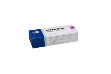 Lyrica 25 mg Caja Con 30 Cápsulas