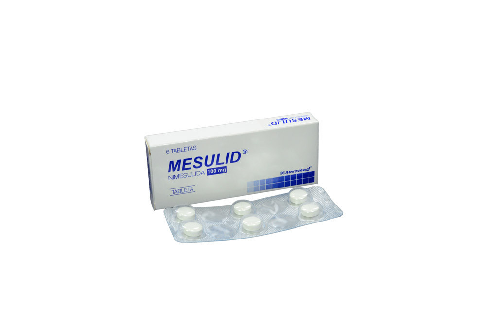 Mesulid 100 mg Caja Con 6 Tabletas