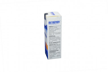 Metaspray 50 mcg Caja Con Spray Nasal Acuoso Con 18 mL