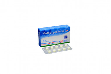 Metoclopramida 10 mg Caja x 30 Tabletas - American Generics