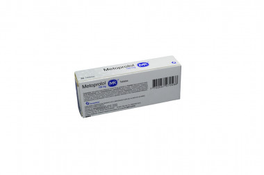 Metoprolol 100 mg Caja x 30 Tabletas – Antihipertensivo