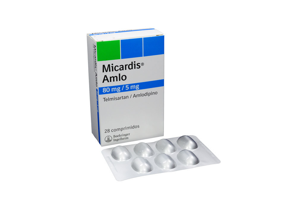 Micardis Amlo 80 / 5 mg Caja Con 28 Comprimidos 