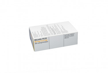 Micardis Plus 80 / 12.5 mg Caja Con 28 Comprimidos