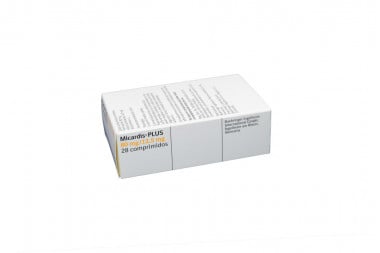 Micardis Plus 80 / 12.5 Mg Caja Con 28 Comprimidos