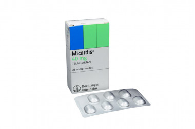 Micardis 40 mg Caja Con 28 Comprimidos