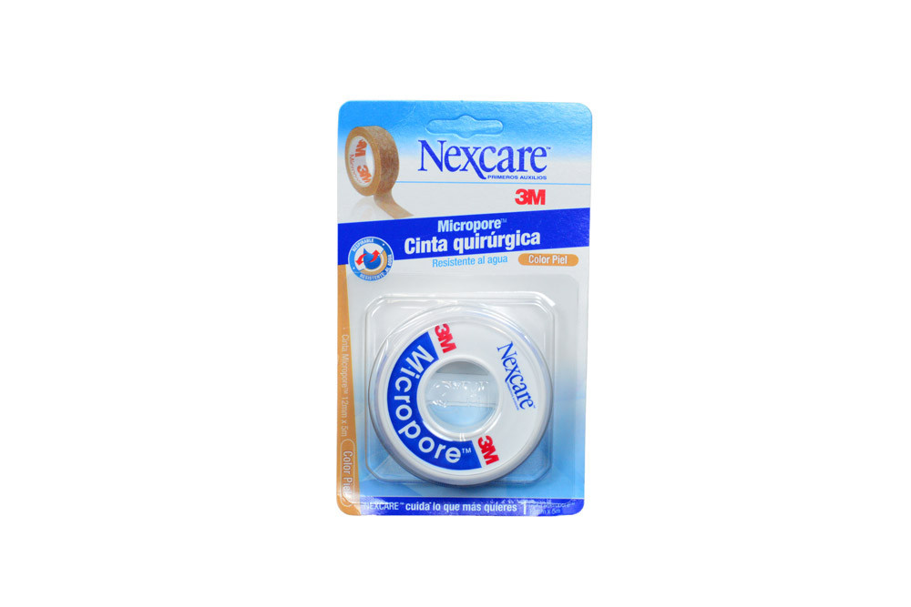 Micropore Nexcare Caja Con Dispensador x 3 Metros Color Piel