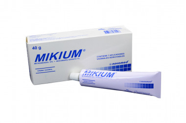 Mikium Crema Vaginal Caja Con Tubo Con 40 g Con 7 Aplicadores