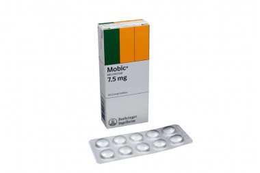 Mobic 7.5 mg Caja Con 10 Comprimidos 