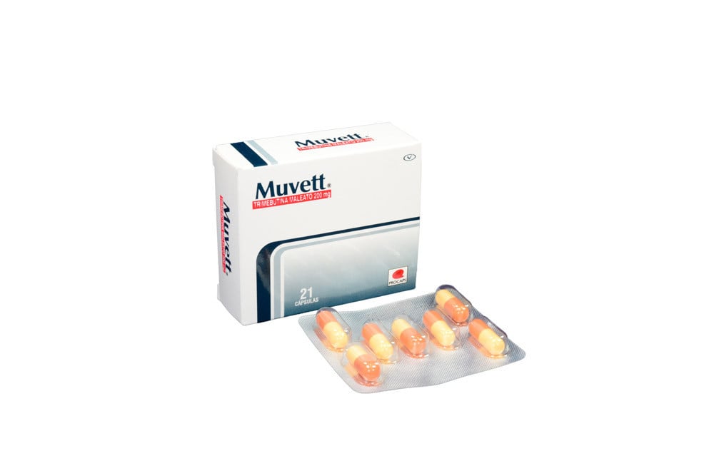 Muvett 200 mg Caja Con 21 Capsulas