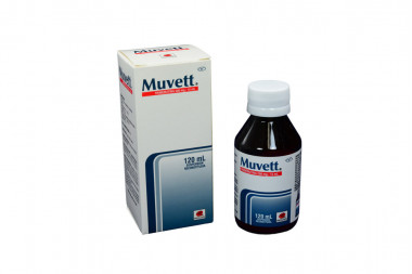 Muvett Supensión Reconstruida 200 mg / 15 mL Caja Con Frasco Con 120 mL