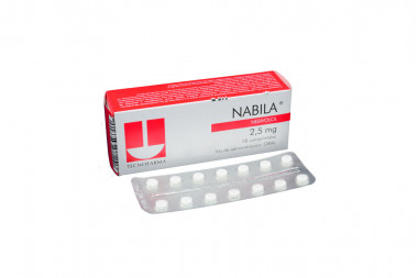 Nabila 2.5 mg Caja Con 28 Comprimidos