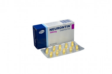 NEURONTIN 300 mg Caja Con 30 Cápsulas