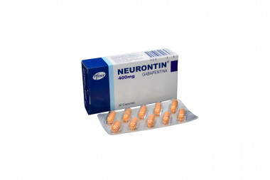 Neurontin 400 mg Caja x 30 Cápsulas - Pfizer