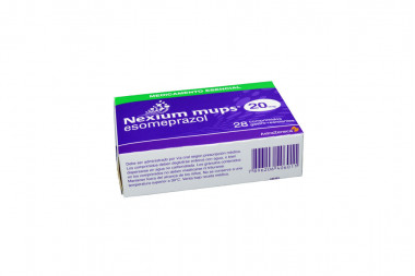 Nexium Mups 20 mg Caja Con 28 Comprimidos 