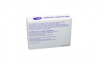 Nexium Mups 20 mg Caja Con 28 Comprimidos 