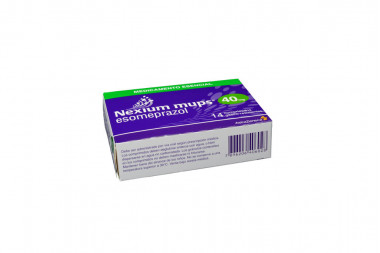 Nexium Mups 40 mg Caja Con 14 Comprimidos