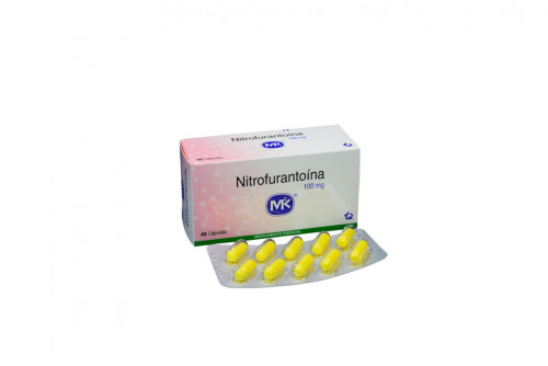 Nitrofurantoína 100 mg Caja...