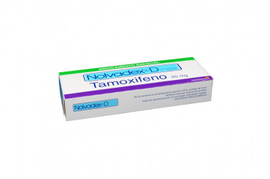 Nolvadex-D 20 mg Caja Con 30 Comprimidos