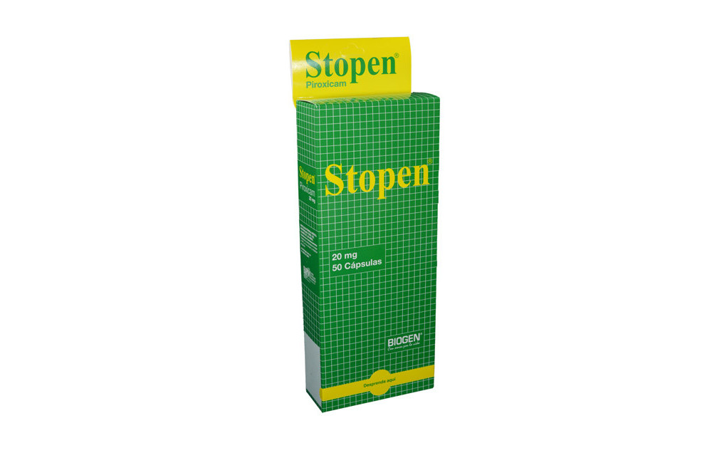 Stopen 20 mg Caja x 50 Cápsulas - Biogen Stopen 20 Mg Caja Con 50 Cápsulas