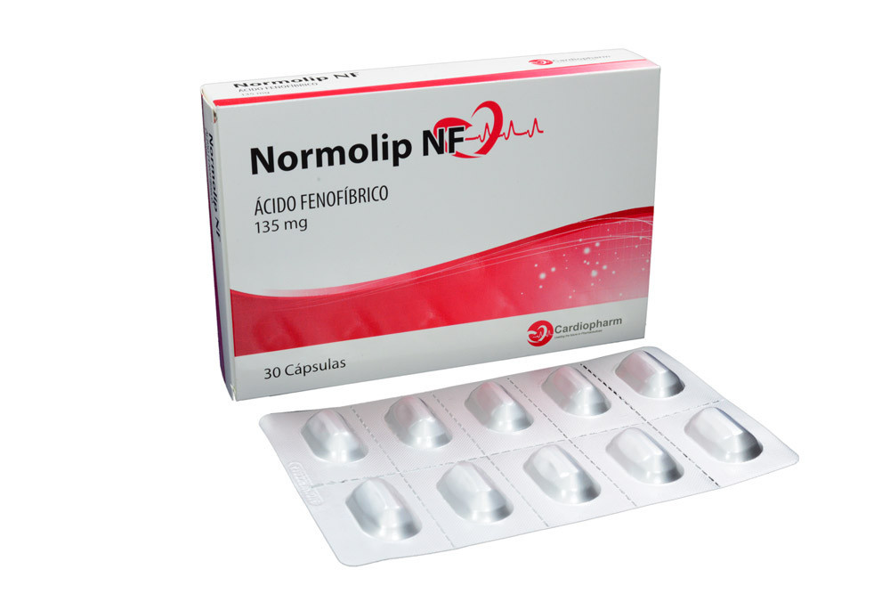 Normolip Nf  135 mg Caja Con 30 Cápsulas