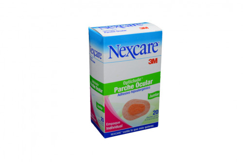 Nexcare Opticlude Parche Ocular Junior Caja Con 20 Unidades