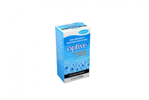 Optive 0.05 / 0.9 % Solución Oftálmica Caja Con Frasco Con 15 mL