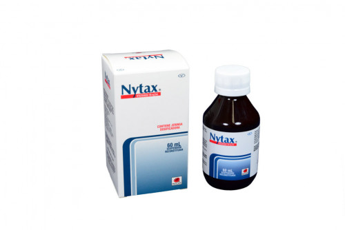 Nytax Suspensión Reconstituida 100 mg / 5 mL Caja Con Frasco Con 60 mL
