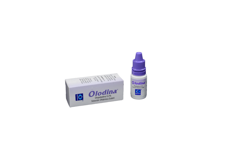 Olodina Solución Oftálmica 0.2 % Caja Con Frasco 5 mL