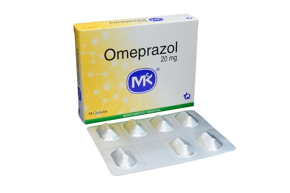 Omeprazol 20 mg Caja Con 14 Cápsulas