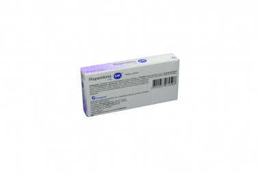 Risperidona 2 mg Caja Con 20 Tabletas Cubiertas