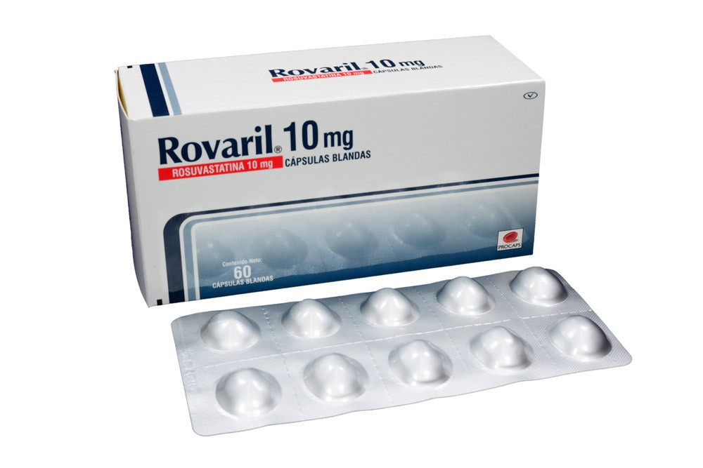 Rovaril 10 mg Caja Con 60 Cápsulas Blandas