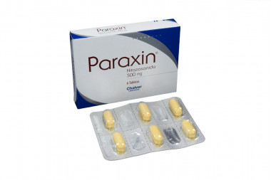 Paraxin 500 mg Caja Con 6 Tabletas