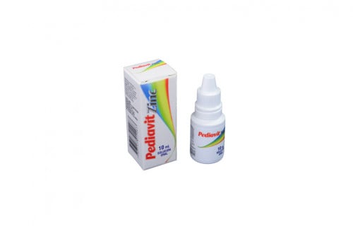 Pediavit Zinc Solución Oral Frasco Gotero Con 10 mL - Vitaminas