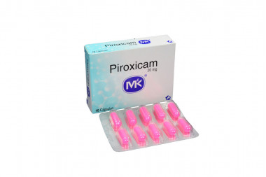 Piroxicam MK 20 mg Caja Con 10 Cápsulas