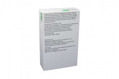 Pradaxa 150 mg Caja Con 30 Cápsulas