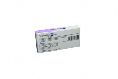 Pregabalina 75 mg Caja Con 14 Cápsulas