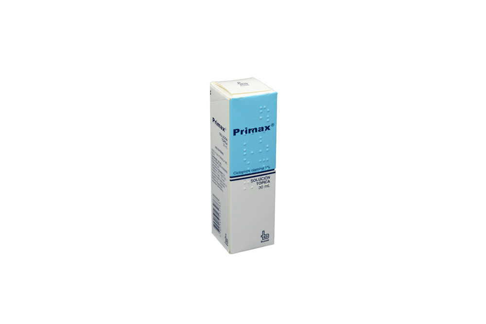 Primax Solución Tópica 1% Caja Con Frasco Con 30 mL