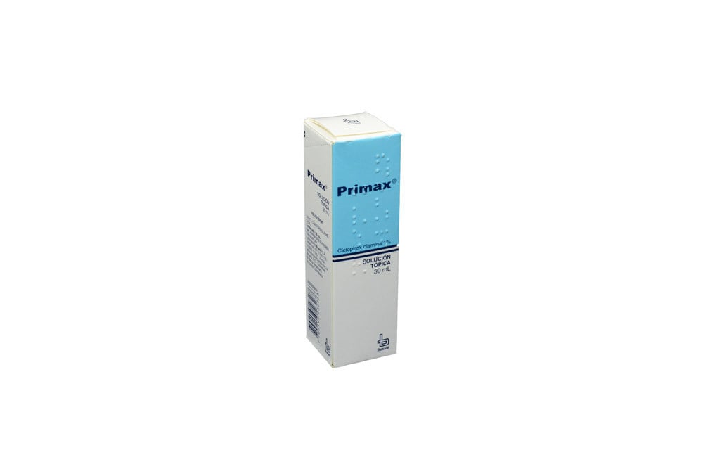 Primax Solución Tópica 1% Caja Con Frasco Con 30 mL Primax Solución Tópica 1% Caja Con Frasco Con 30 Ml