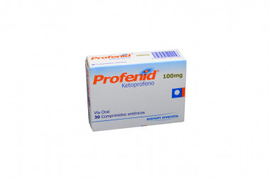 Profenid 100 mg Caja X 30 Comprimidos Entéricos - Dolor Y Inflamación